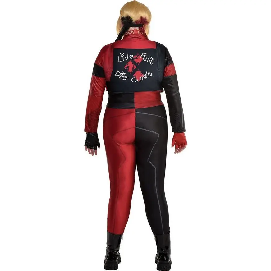 AMSCAN Adult Harley Quinn Plus Size Deluxe Costume - Suicide Squad 2 4 AMSCAN Adult Harley Quinn Plus Size Deluxe Costume - Suicide Squad 2 - Image 2