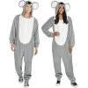 AMSCAN Adult Koala One Piece Zipster Costume -Party Themes Sales P919396