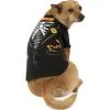 Halloween Skeleton Tuxedo T-Shirt For Dogs -Party Themes Sales P923019
