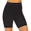 Black High-Waist Mid-Thigh Shapewear Shorts For Adults -Party Themes Sales P923919