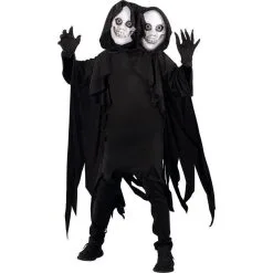 AFG MEDIA LTD Two-Headed Ghostly Ghoul Costume For Kids 