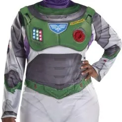 Adult Light-Up Buzz Lightyear Space Ranger Alpha Plus Size Costume - Lightyear -Party Themes Sales P938717 02