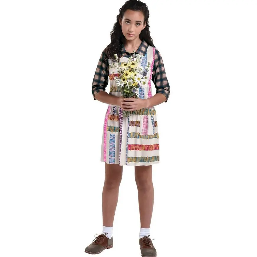 Party City Kids' Eleven Costume - Stranger Things 4 3 Party City Kids' Eleven Costume - Stranger Things 4