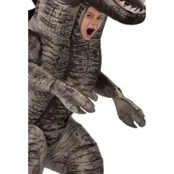 Party City Kids' Giganotosaurus Dinosaur Inflatable Costume With Sound Effect - Jurassic World: Dominion -Party Themes Sales P938778 02