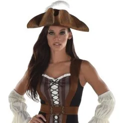 Women's Shipwrecked Pirate Costume -Party Themes Sales P941075 01