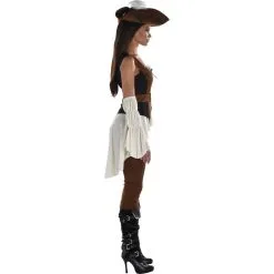 Women's Shipwrecked Pirate Costume -Party Themes Sales P941075 03
