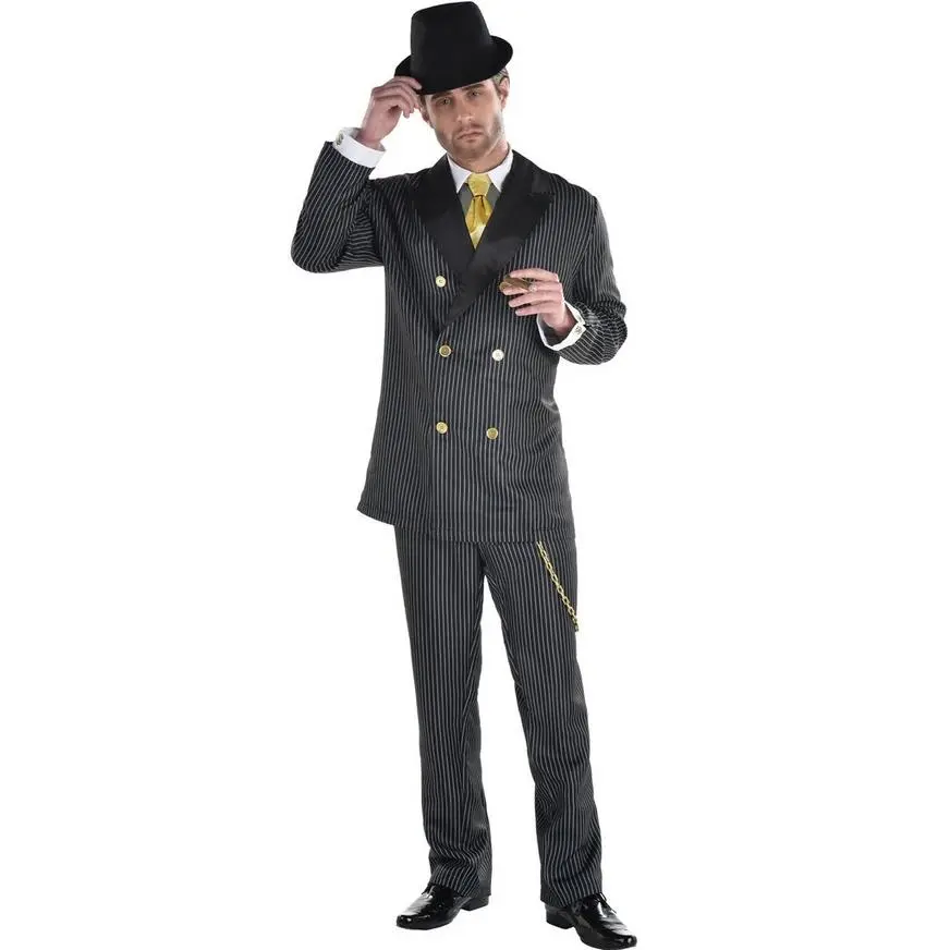 Adult Head Honcho Costume - 20s Gangster 3 Adult Head Honcho Costume - 20s Gangster