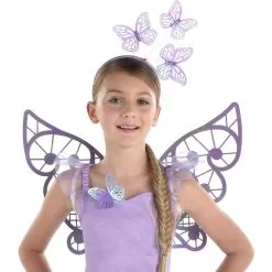 Kids' Shimmering Butterfly Costume -Party Themes Sales P941090 01