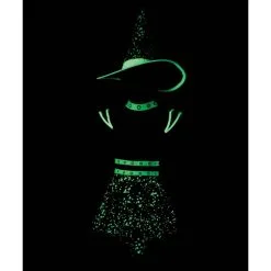 Kids' Midnight Witch Glow-in-the-Dark Costume -Party Themes Sales P941161 03