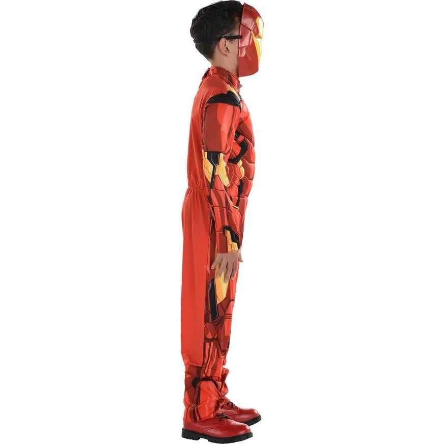 AMSCAN Kids' Iron Man Costume - Marvel 5 AMSCAN Kids' Iron Man Costume - Marvel - Image 3