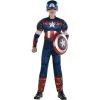 AMSCAN Kids' Captain America Muscle Costume - Marvel -Party Themes Sales P941219