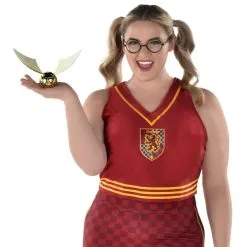 AMSCAN Adult Gryffindor Quidditch Plus Size Costume - Harry Potter 7 AMSCAN Adult Gryffindor Quidditch Plus Size Costume - Harry Potter -Party Themes Sales P941257 01