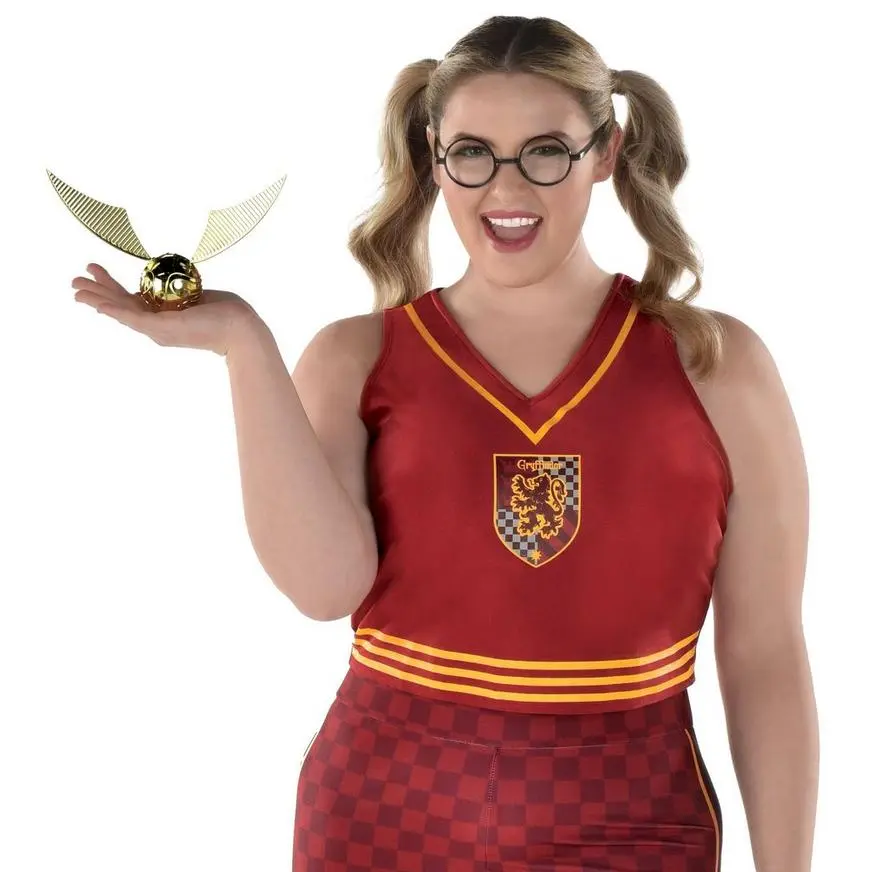 AMSCAN Adult Gryffindor Quidditch Plus Size Costume - Harry Potter 4 AMSCAN Adult Gryffindor Quidditch Plus Size Costume - Harry Potter - Image 2