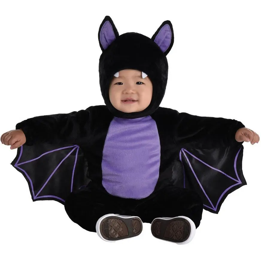 AMSCAN Baby Classic Bat Costume 3 AMSCAN Baby Classic Bat Costume