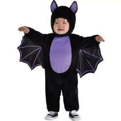 AMSCAN Baby Classic Bat Costume 8 AMSCAN Baby Classic Bat Costume -Party Themes Sales P941266 01