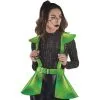 AMSCAN Adult Iridescent Green Body Harness With Peplum Waist - Cyberpunk 1 AMSCAN Adult Iridescent Green Body Harness With Peplum Waist - Cyberpunk -Party Themes Sales P942144