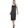 Adult 90s Black Slip Dress With White T-Shirt -Party Themes Sales P942204