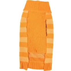 Party City Striped Orange Jack-o'-Lantern Dog Sweater -Party Themes Sales P943169 02