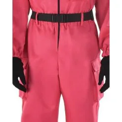 AMSCAN Adult Pink Soldier Guard Costume - Netflix Squid Game -Party Themes Sales P945772 03