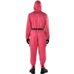 AMSCAN Adult Pink Soldier Guard Costume - Netflix Squid Game -Party Themes Sales P945772 06