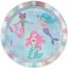 Iridescent Shimmering Mermaids Paper Lunch Plates, 9in, 8ct 1 Iridescent Shimmering Mermaids Paper Lunch Plates, 9in, 8ct -Party Themes Sales mermaid birthday theme